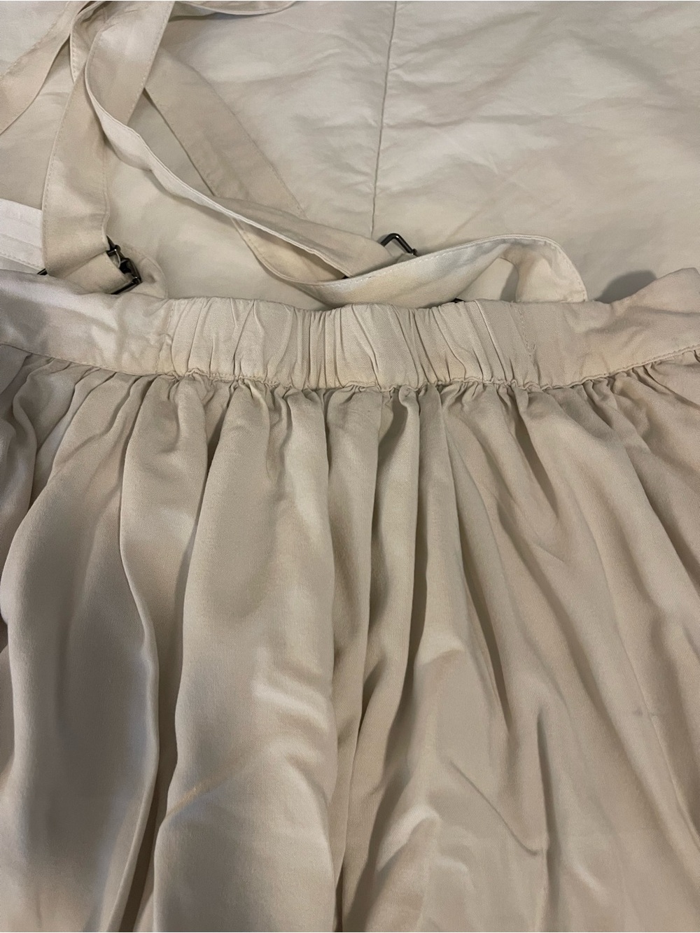 Black Spirited Away Characters on White Skirt Elasticized Waistband Sz M. Lined. - Picture 6 of 8